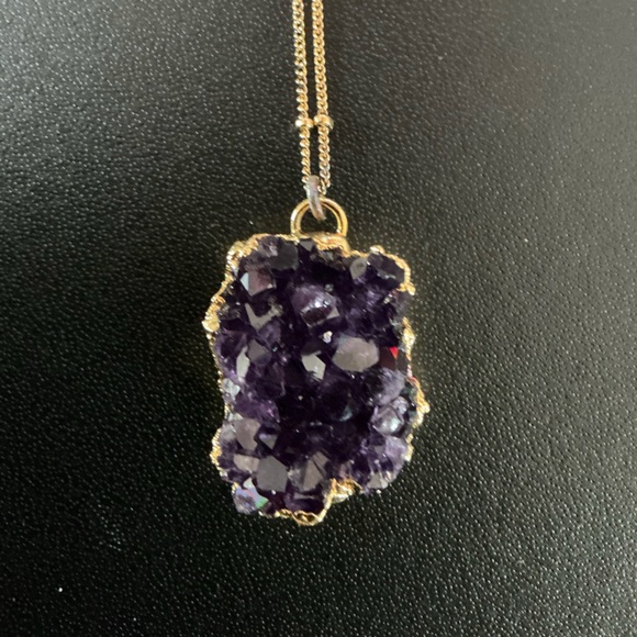 Nina Nguyen Amethyst Crystal Necklace - Picture 2 of 7